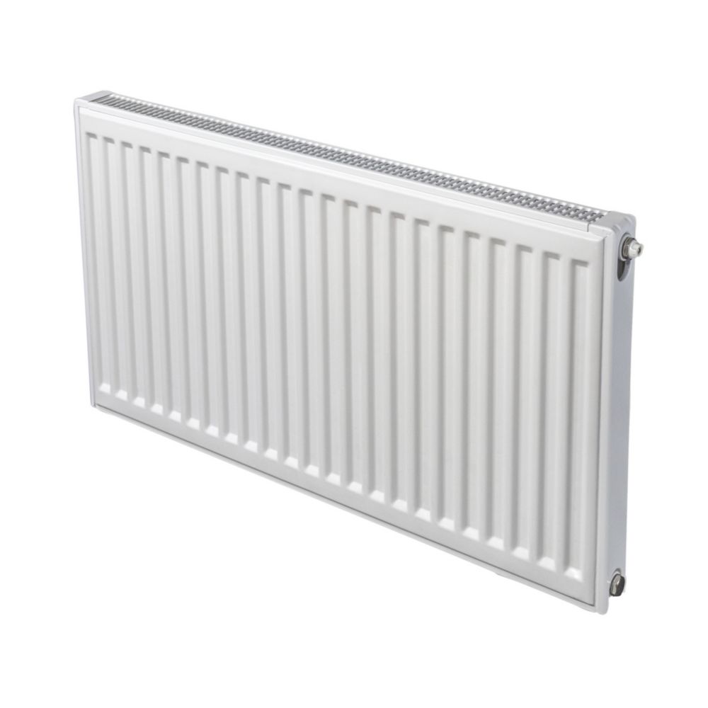 Stelrad 450mm x 800mm 1952BTU White Type 11 Convector Radiator - Screwfix