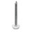 FloPlast Pins White Head A4 Stainless Steel Shank 2mm x 40mm 250 Pack