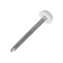 FloPlast Pins White Head A4 Stainless Steel Shank 2mm x 40mm 250 Pack
