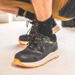 DEWALT Bourne Size 7  Grey / Black   Steel Toe Cap Safety Trainers