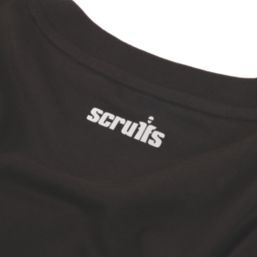 Scruffs Eco Worker Pocket Short Sleeve T-Shirt Black Large 42-44" Chest
