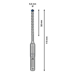 Bosch Expert SDS Plus Shank Masonry Drill Bit 5.5mm x 115mm