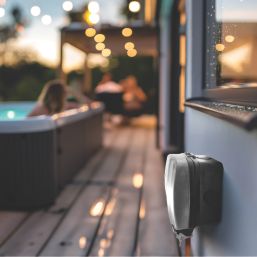 British General  IP66 13A 1-Gang SP Weatherproof Outdoor Switched Socket