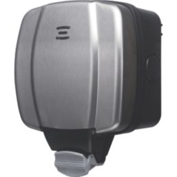 British General  IP66 13A 1-Gang SP Weatherproof Outdoor Switched Socket