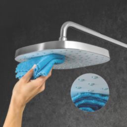 Mira Crisp Tilt Overhead Shower Head Chrome 250mm