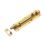 Necked Barrel Door Bolt Polished Brass 152mm