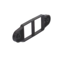 FloPlast RCS9B uPVC Square Spacer Bracket Black 65mm