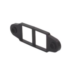 FloPlast RCS9B uPVC Square Spacer Bracket Black 65mm