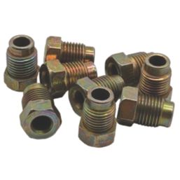 Pearl Consumables  Metric Male M10 x 1mm Brake Pipe Unions 9 Pack