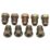 Pearl Consumables  Metric Male M10 x 1mm Brake Pipe Unions 9 Pack