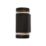 Lutec Focus Outdoor Up & Down Wall Light Matt Black