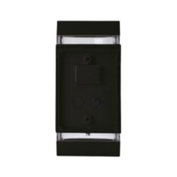 Lutec Focus Outdoor Up & Down Wall Light Matt Black