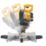 DEWALT DCS365M2-GB 184mm 18V 2 x 4.0Ah Li-Ion XR  Cordless Single-Bevel Sliding Mitre Saw