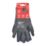 Milwaukee  Dipped Gloves Grey Medium