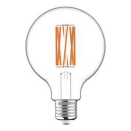 LAP  E27 G95 LED Virtual Filament Light Bulb  806lm 3.8W