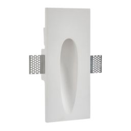 Saxby Allure LED Plaster Wall Light White 1.6W 79lm