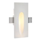 Saxby Allure LED Plaster Wall Light White 1.6W 79lm
