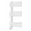 Flomasta 700mm x 400mm 853BTU White Flat Electric Towel Radiator