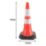 Essentials Barrier06 Safety Cone w/ 2 Strips 750mm