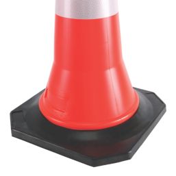 Essentials Barrier06 Safety Cone w/ 2 Strips 750mm
