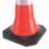 Essentials Barrier06 Safety Cone w/ 2 Strips 750mm