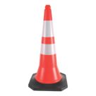 Essentials Barrier06 Safety Cone w/ 2 Strips 750mm