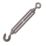 Essentials Steel Hook & Eye Turnbuckle 10mm