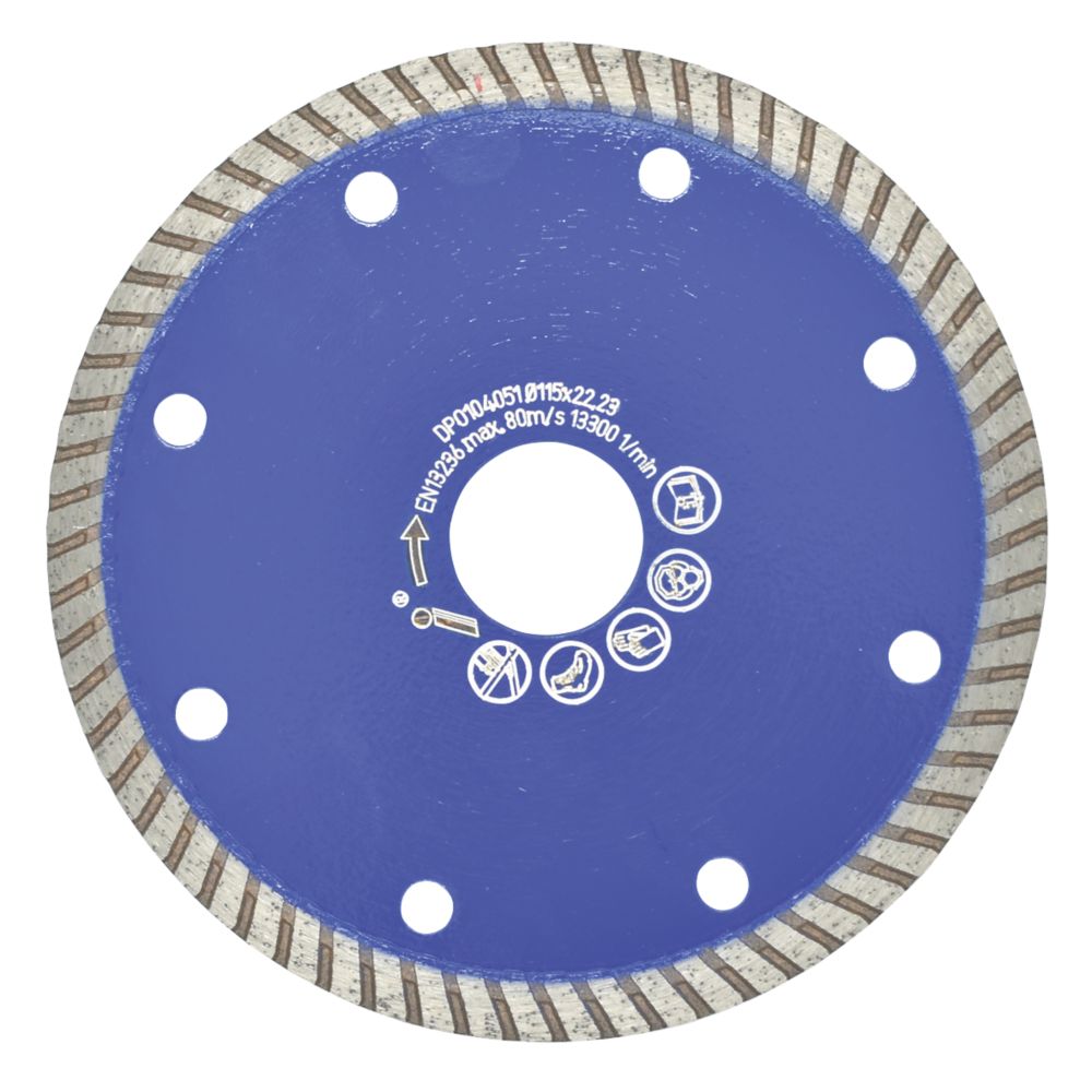 Norton 10-in Wet/Dry Turbo Rim Diamond Saw Blade in the Diamond Saw Blades  department at
