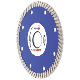 Marcrist CK600SF Tile Turbo Cut Blade 115mm x 22.23mm