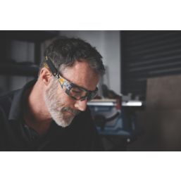 Site  Clear Lens Safety Specs with Band