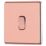 Arlec  10A 1-Gang 2-Way Light Switch  Rose Gold