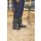 Site Trench Size 10  Black Steel Toe Cap Safety Wellies
