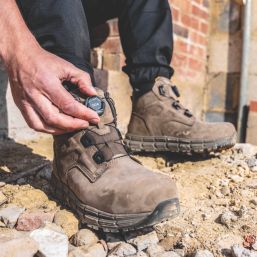 DEWALT Lancaster BOA Size 12  Gunsmoke Waterproof Steel Toe Cap Safety Boots