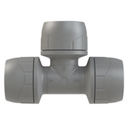 PolyPlumb Enhanced  Plastic Push-Fit Equal Tee 10mm