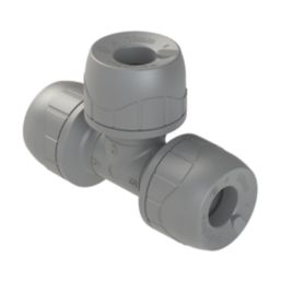 PolyPlumb Enhanced  Plastic Push-Fit Equal Tee 10mm