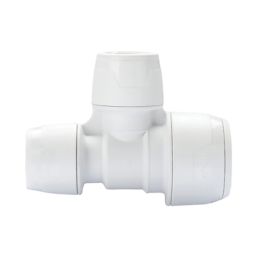 Hep2O  Plastic Push-Fit Reducing Keyless Tee 22mm x 15mm x 15mm