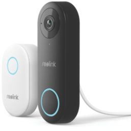 Reolink  Wired PoE Smart Video Doorbell Black