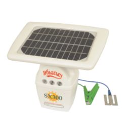 Stockshop SX300 Solar-Powered Electric Fence Energiser Battery-Powered