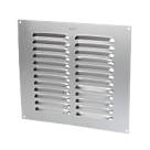 Map Vent Fixed Louvre Vent Silver 229mm x 229mm