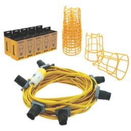 Briticent  22m LED Festoon Lights 100W 10,000lm 110V
