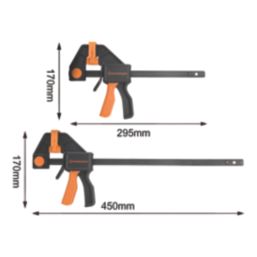 Magnusson Bar Clamp Set 4 Pack