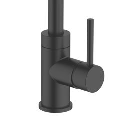 Swirl Seville  Mixer Tap Matt Black