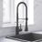 Swirl Seville  Mixer Tap Matt Black