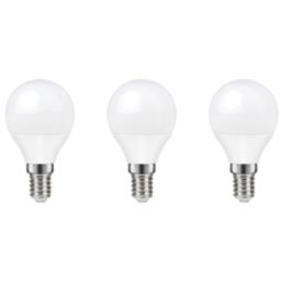 LAP  E14 Mini Globe LED Light Bulb  250lm 2.2W 3 Pack