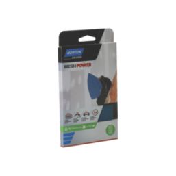 Norton  A203F 80 Grit  Multi-Material Sanding Sheets 100mm x 150mm 5 Pack
