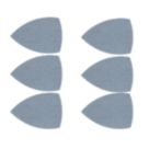 Norton  A203F 80 Grit  Multi-Material Sanding Sheets 100mm x 150mm 5 Pack