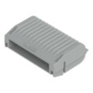 Wago 207-1433 6-Entry IPX8 Gelbox for Splicing Connectors  Grey 2 Pack