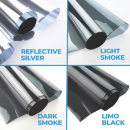 Simply Auto Dark Smoke Window Film Tint 76cm x 152cm