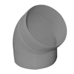 Manrose 45° Round Bend White 125mm