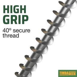 Timbadeck  PZ Double-Countersunk  Decking Screws 4.5mm x 75mm 500 Pack